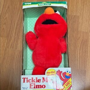 Tyco Original Tickle Me Elmo Doll 1996 Vintage Sesame Street
